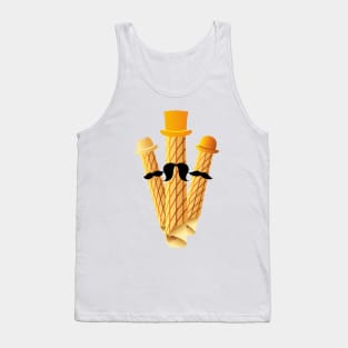 Mustache Tank Top